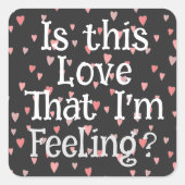 Is dat de liefde die ik voel? Sticker (Voorkant)