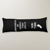 Is dat geur cyanide of chloroform grap kussen? lichaamskussen (Achterkant)