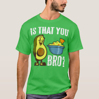 Is dat jij Bro Funny Avocado Guacamole Retro Pres? T-shirt
