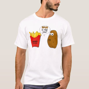 Is dat jij, de Franse Aardappelwijn? grappig T-shirt