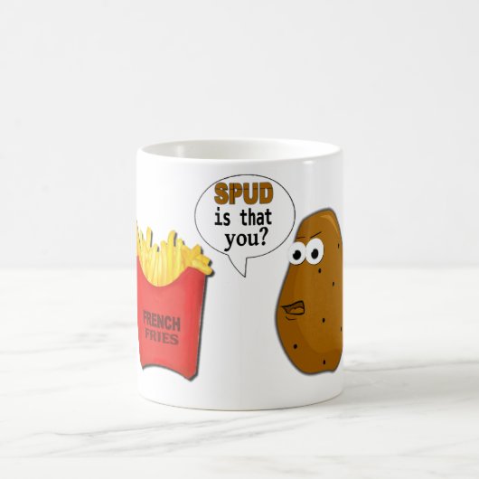 Is dat jij, de Franse Aardappelwijn? Koffiemok (Center)