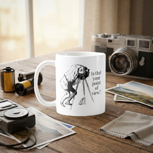 Is dat jouw gezichtspunt Vintage Cameratumor Koffiemok