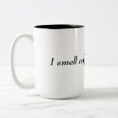 Is dat koffie? tweekleurige koffiemok (Links)