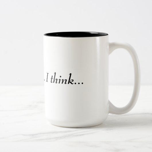 Is dat koffie? tweekleurige koffiemok (Rechts)