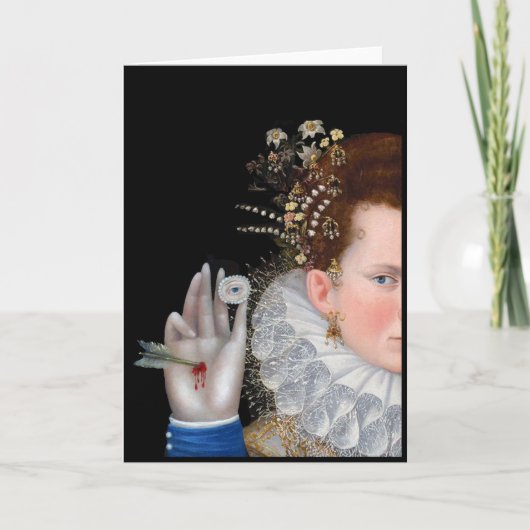 Is dat mijn oog dat je vasthoudt, een digitale col kaart (Voorkant)