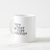 Is dat niet gewoon thea-rrific? koffiemok (Voorkant links)