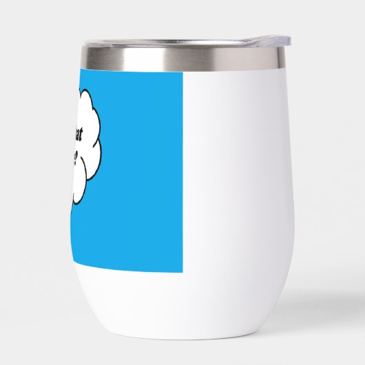 "Is dat niet leuk?" Sarcastische waterfles (Links)