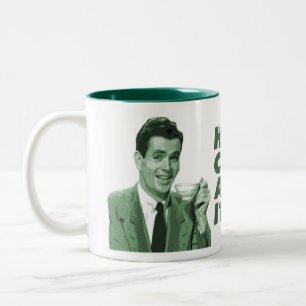 'Is dat niet slecht' - KoffeeKat Tweekleurige Koffiemok