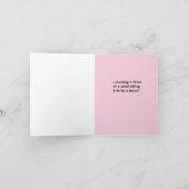 Is dat Salad echt een Donut? Gevouwen Wenskaart Kaart (Binnen)