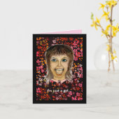 Is dat Salad echt een Donut? Gevouwen Wenskaart Kaart (Gele Bloem)