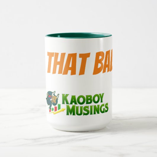 "Is dat slecht?" KoffieMok Mok (Midden)