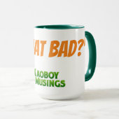 "Is dat slecht?" KoffieMok Mok (Voorkant rechts)