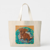 Is dat voor mij? grote tote bag (Achterkant)