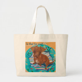 Is dat voor mij? grote tote bag