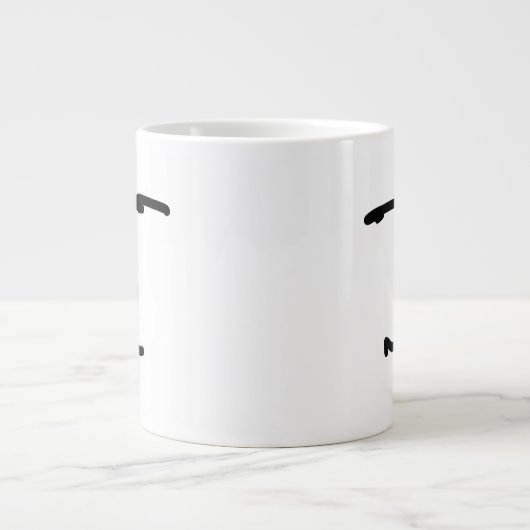 IS DAT ZO Jumbo-Mok Grote Koffiekop (Voorkant)