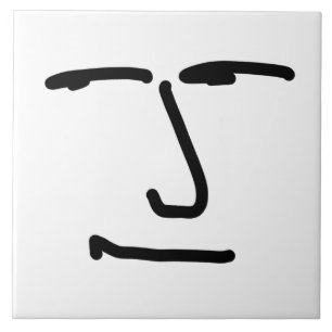 IS DAT ZO'N keramische tegel Tegeltje