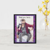 Is de hele wereld gek geworden? kaart (Gele Bloem)