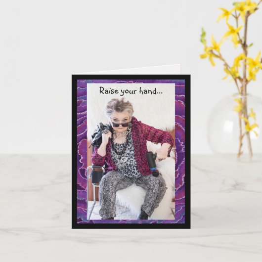 Is de hele wereld gek geworden? kaart (Gele Bloem)