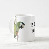 Is de koffie al klaar? koffiemok (Voorkant links)