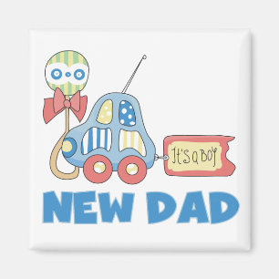 Is de Nieuwe Papa van de auto het de T-shirts en Magneet