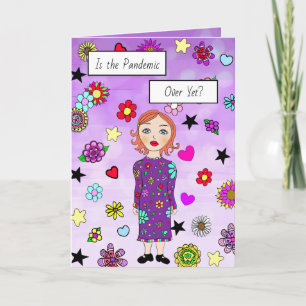 Is de pandemie al voorbij? Ik Miss U Kaart