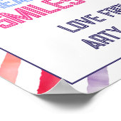 IS DE REDEN VAN IEMAND Poster VAN KLEINE STOFFEN (Hoek)