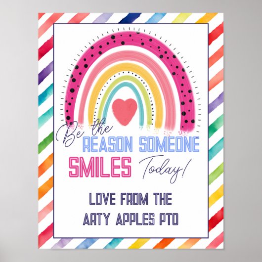 IS DE REDEN VAN IEMAND Poster VAN KLEINE STOFFEN (Voorkant)