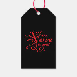 Is de Verve in jou? Cadeaulabel