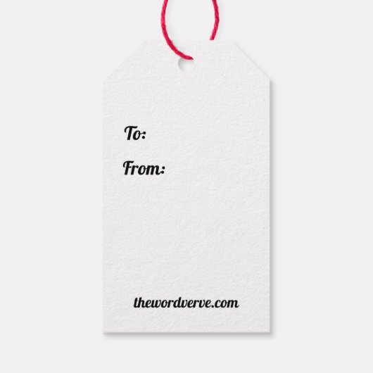 Is de Verve in jou? Cadeaulabel (Achterkant)