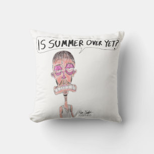 Is de zomer al voorbij? - Erica Crooks Comics Kussen