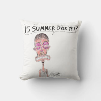 Is de zomer al voorbij? - Erica Crooks Comics Kussen