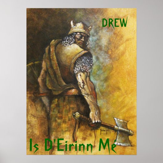 Is D'Eirinn mij Poster (Voorkant)