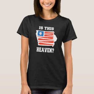 Is deze hemel Iowa voor mannen en vrouwen? T-shirt