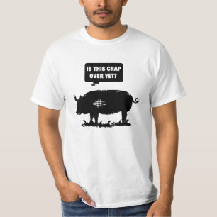 Is deze krap al voorbij? t-shirt
