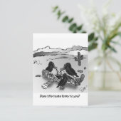 Is deze smaak grappig voor je? briefkaart (Staand voorkant)