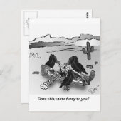 Is deze smaak grappig voor je? briefkaart (Voorkant / Achterkant)