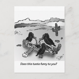 Is deze smaak grappig voor je? briefkaart