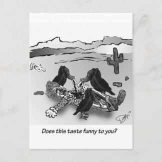 Is deze smaak grappig voor je? briefkaart