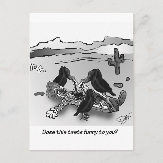 Is deze smaak grappig voor je? briefkaart (Voorkant)