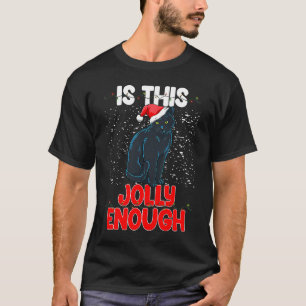Is dit alleen genoeg angstaanjagende kat bij vrouw t-shirt