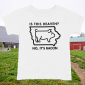 Is dit de hemel? Het is Bacon hilarisch T-shirt