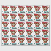 Is dit een barst? Nee, het is poutine. Cadeaupapier (Vlak)