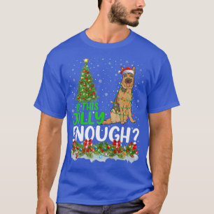 Is dit genoeg Belgische Malinois Dog Christma? T-shirt
