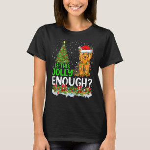 Is dit genoeg in Yorkshire Terrier Dog Christm T-shirt