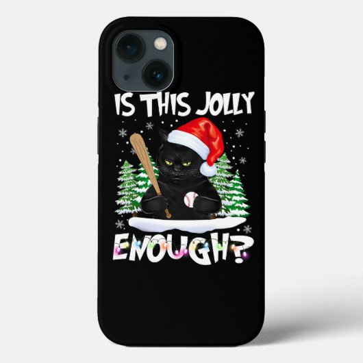 Is dit genoeg kat voor de kerstboom? Case-Mate iPhone case (Achterkant)