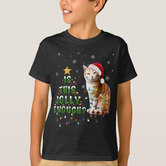 Is dit genoeg kerstkerstkerstmis met een klusje? t-shirt (Voorkant)