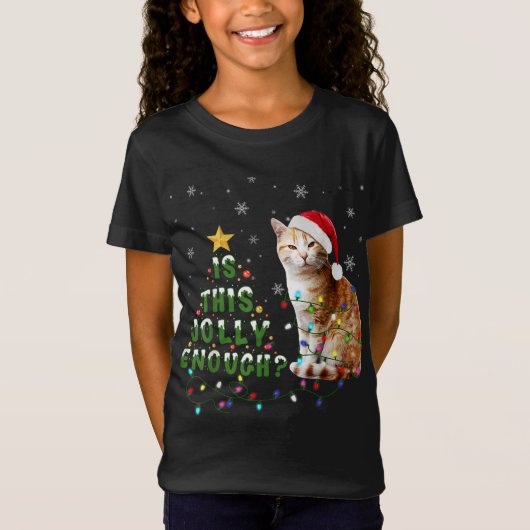Is dit genoeg kerstkerstkerstmis met een klusje? t-shirt (Voorkant)