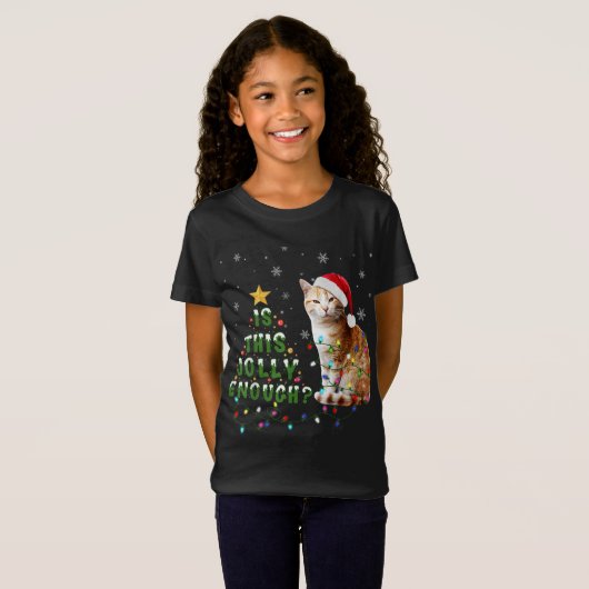 Is dit genoeg kerstkerstkerstmis met een klusje? t-shirt (Voorkant volledig)
