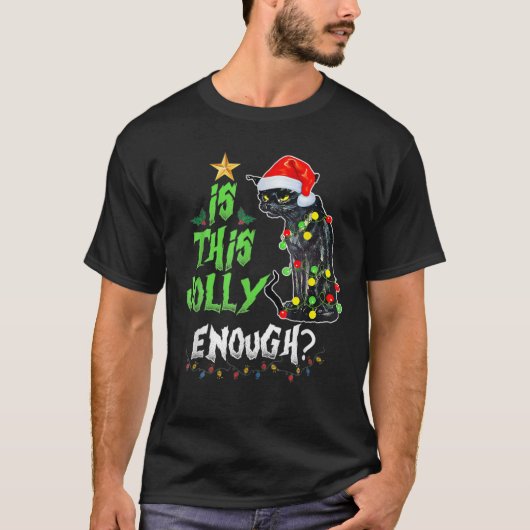 Is dit genoeg luifel om kerst te vieren? t-shirt (Voorkant)
