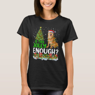 Is dit genoeg sjiiba in de kerstboom van de hond? t-shirt